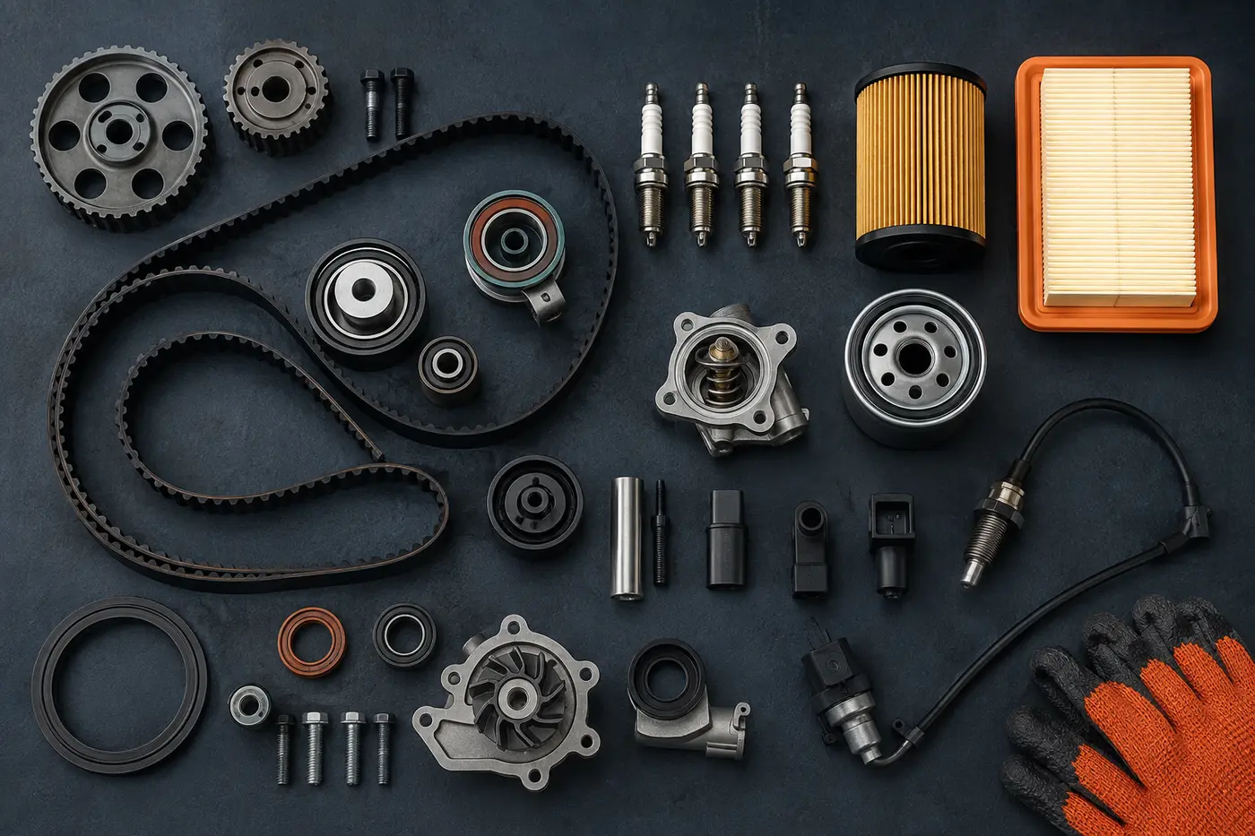 Piezas de mantenimiento del motor